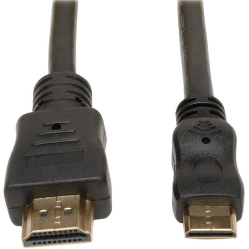 Tripp Lite 10-ft High Speed with Ethernet HDMI to Mini HDMI Cable - 10 ft HDMI AV Cable for AudioVideo Device Digital Camera TV - P571-010-MINI