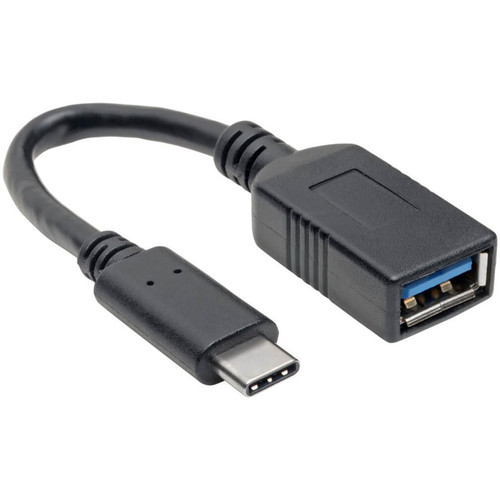Tripp Lite U428-C6N-F USB Type-C to USB Type-A Adapter Cable, M/F, USB-IF, 6 in. - 6" USB Data Transfer Cable for Hard Drive, Tablet, (Fleet Network)