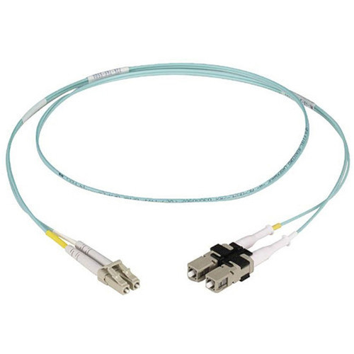 Black Box Duplex Fiber Optic Patch Cable - 98 ft Fiber Optic Network Cable - First End 2 x LC Male Network - Second End 2 x LC Male EFNT010-003M-LCLC