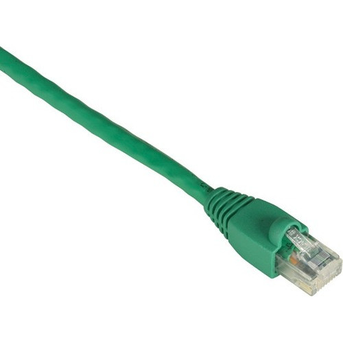 Black Box SpaceGAIN CAT6 Reduced-Length Patch Cable, Green - 6" Category 6 Network Cable for Network Device, Switch, Patch Panel - 1 x (Fleet Network)