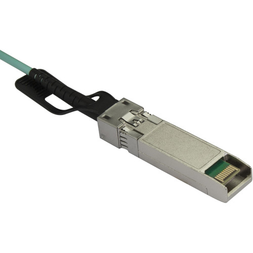 StarTechcom Cisco QSFP-4X10G-AOC3M Compatible QSFP Active Optical Breakout Cable - 3 m 10 ft - 40 Gbps to 4 x 10Gbps - AOC Fiber - QSFP4X10GAO3
