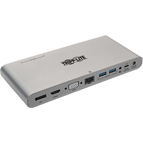 Tripp Lite U442-DOCK4-S Docking Station - for NotebookTablet PCDesktop PCSmartphone - 100 W - USB Type C - 6 x USB Ports - 4 x USB U442-DOCK4-S