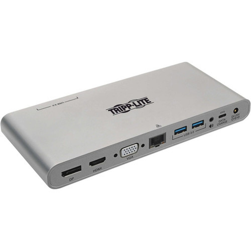 Tripp Lite U442-DOCK4-S Docking Station - for NotebookTablet PCDesktop PCSmartphone - 100 W - USB Type C - 6 x USB Ports - 4 x USB U442-DOCK4-S
