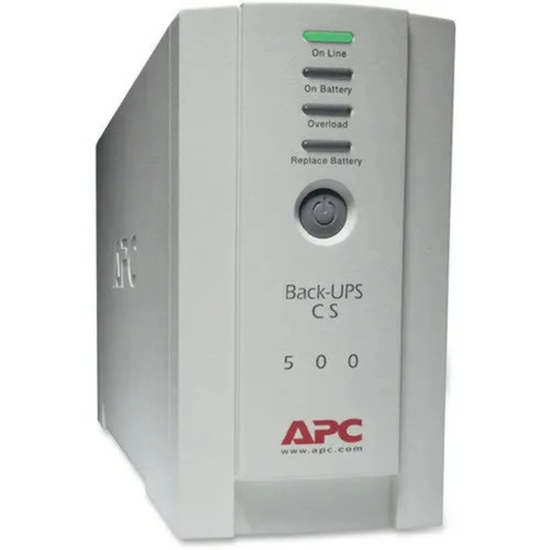 APC Back-UPS CS 500VA - 8 Hour Recharge - 3 Minute Stand-by - 110 V AC Input - 120 V AC Output - 3 x NEMA 5-15R 3 x NEMA 5-15R BK500