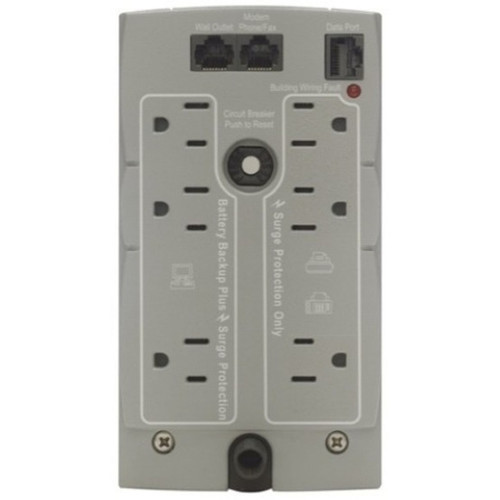 APC Back-UPS CS 350VA - Tower - 8 Hour Recharge - 660 Minute Stand-by - 110 V AC Input - 120 V AC Output - 3 x NEMA 5-15R 3 x NEMA BK350