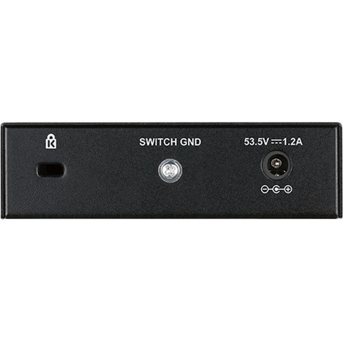 D-Link 5-Port Desktop Gigabit PoE Switch - 5 Ports - Manageable - 2 Layer Supported - Twisted Pair - Desktop DGS-1005P