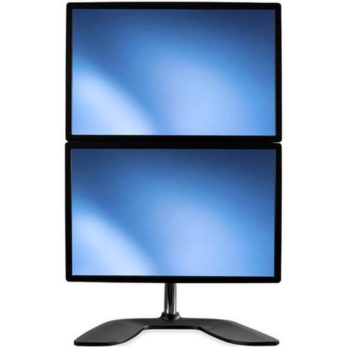 StarTechcom Vertical Dual Monitor Stand - For up to 27 VESA Monitors - Aluminum - Height Adjustable - Tilt - Swivel - Dual Monitor 2 ARMDUOVS