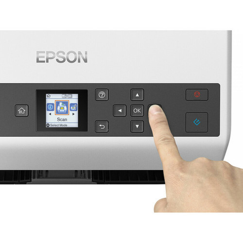 Epson WorkForce DS-870 Sheetfed Scanner - 600 dpi Optical - 30-bit Color - 30-bit Grayscale - 65 ppm Mono - 65 ppm Color - Duplex B11B250201