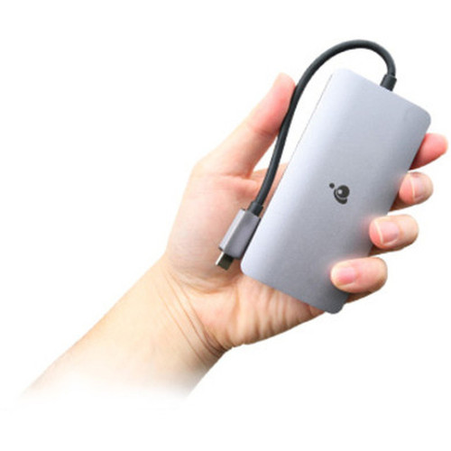 IOGEAR USB-C Travel Dock with Power Delivery 30 - for NotebookTablet PC - 100 W - USB 31 Type C - 4 x USB Ports - 3 x USB 30 - - - GUD3C06