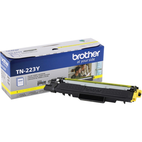 Brother TN-223Y Toner Cartridge - Yellow - Laser - Standard Yield - 1300 Pages - 1 Each (Fleet Network)