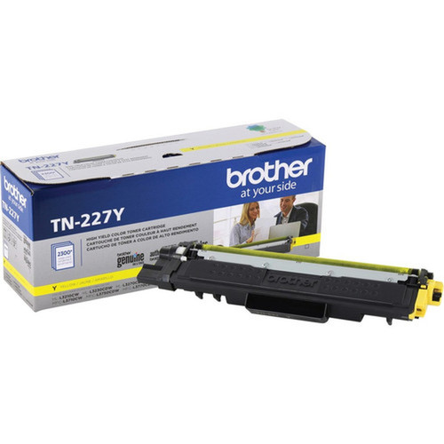 Brother TN-227Y Toner Cartridge - Yellow - Laser - High Yield - 2300 Pages - 1 Each TN227Y