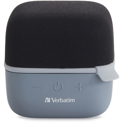 Verbatim Bluetooth Speaker System - Black - 100 Hz to 20 kHz - TrueWireless Stereo - Battery Rechargeable (Fleet Network)