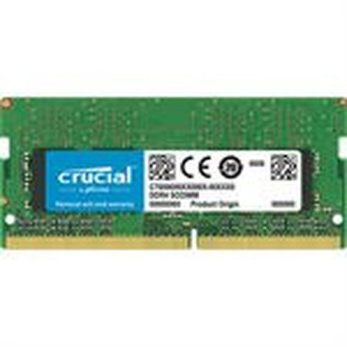 Crucial 4GB DDR4 SDRAM Memory Module - 4 GB - DDR4-2666PC4-21300 DDR4 SDRAM - CL19 - 120 V - Non-ECC - Unbuffered - 260-pin - SoDIMM CT4G4SFS8266