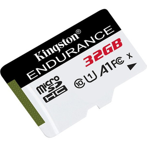Kingston High Endurance 32 GB Class 10UHS-I U1 microSDHC - 95 MBs Read - 30 MBs Write SDCE32GB