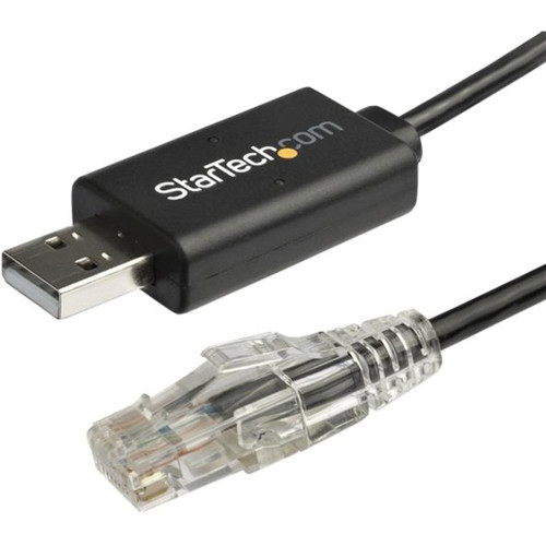 StarTech.com 6 ft. / 1.8 m Cisco USB Console Cable - USB to RJ45 Rollover Cable - Transfer rates up to 460Kbps - M/M - Windows&reg;, - (Fleet Network)