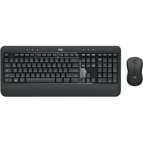 Logitech Advanced MK540 Keyboard  Mouse - USB Wireless RF French - USB Wireless RF Optical - 1000 dpi - 3 Button - Scroll Wheel - - - 920-008672