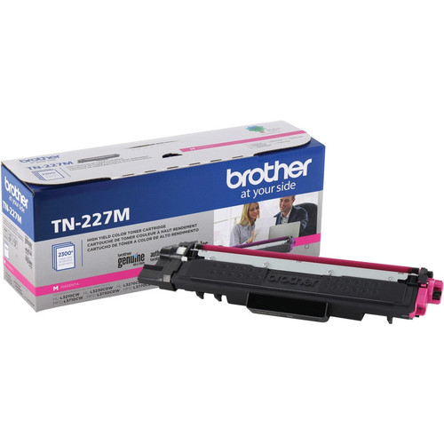 Brother TN-227M Toner Cartridge - Magenta - Laser - High Yield - 2300 Pages - 1 Each (Fleet Network)