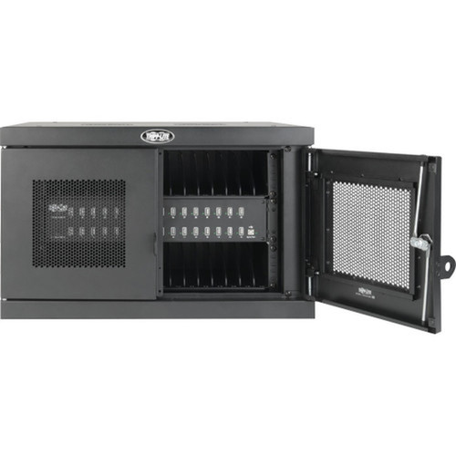 Tripp Lite CSD32USB 32-Device USB Charging Station for Smartphones Black - Desktop Wall Mountable - Steel - Black CSD32USB