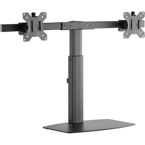 Amer Mounts Dual Screen Pneumatic Vertical Lift Monitor Stand - Up to 27 Screen Support - 12 kg Load Capacity - 2040 51816 mm x 2EZH