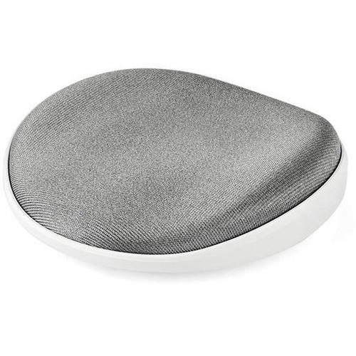 StarTech.com Wrist Rest - Wrist Rest - Ergonomic Desk Wrist Pad - Sliding Wrist Rest for Mouse - Silver Fabric - Office Wrist Support (Fleet Network)