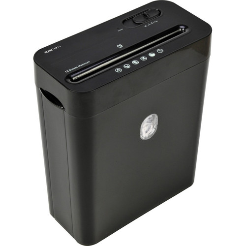 Royal CX10 Paper Shredder - Cross Cut - 10 Per Pass - for shredding Paper, Credit Card - 0.2" x 1.3" Shred Size - 13.25 L Wastebin - (Fleet Network)