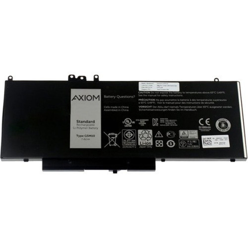 Axiom Battery - For Notebook Mobile Workstation - Battery Rechargeable - 74 V DC - Lithium Ion Li-Ion 451-BBUN-AX