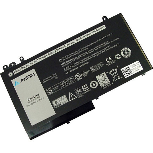 Axiom Battery - For Notebook Mobile Workstation - Battery Rechargeable - 113 V DC - 3510 mAh - Lithium Ion Li-Ion 451-BBZH-AX