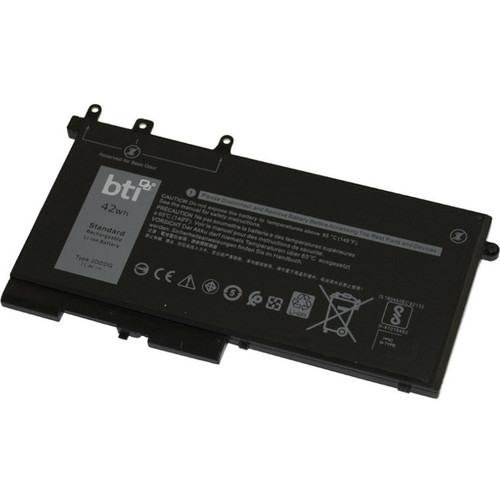 BTI Laptop Battery for Dell Latitude 5590 - Compatible OEM 03DDDG 03VC9Y 049XH 3DDDG 3VC9Y 451-BBZP 451-BZT (Fleet Network)