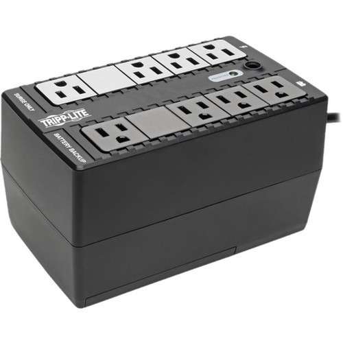 Tripp Lite BC450 450VA DesktopWall Mountable UPS - DesktopWall Mountable - 650 Hour Recharge - 150 Minute Stand-by - 120 V AC - V BC450