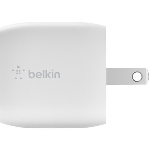 Belkin BOOSTuarrCHARGE 30W USB-C GaN Wall Charger  USB-C To Lightning Cable - White WCH001DQ1MWH-B5