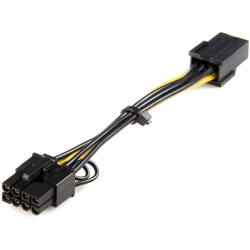 StarTechcom Power Adapter Cable - PCI Express - 6 Pin - 8 Pin - PCIe - 61 PCIEX68ADAP