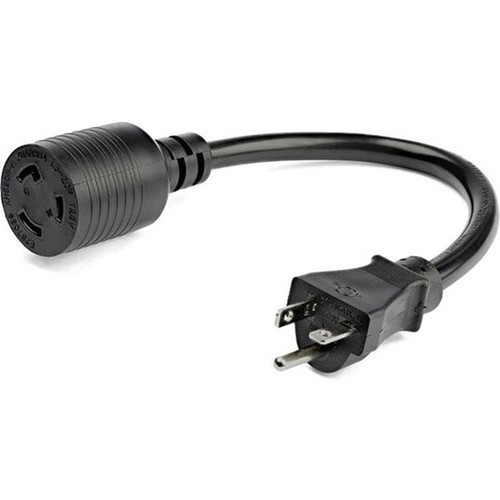 StarTechcom 1ft  03m Power Adapter Cord - Heavy Duty NEMA-L5-20R to NEMA-5-20P - External Power Cable - 12 AWG Power Cord - For - V PAC520PLR1