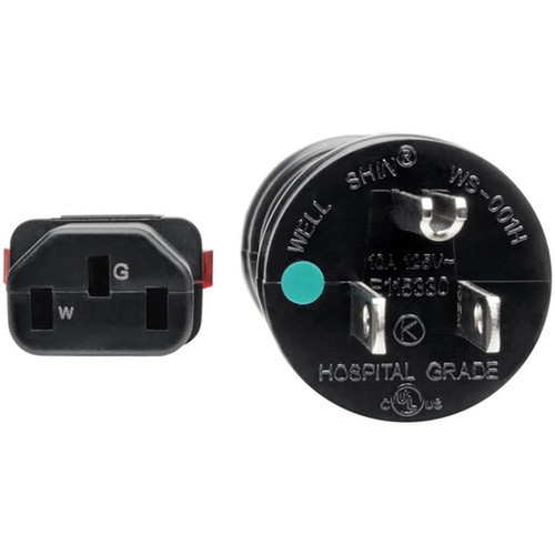 Tripp Lite P006-L15-HG10 Standard Power Cord - For PC Printer Monitor Scanner Battery Computer Server Mobile Cart Surge - 125 P006-L15-HG10