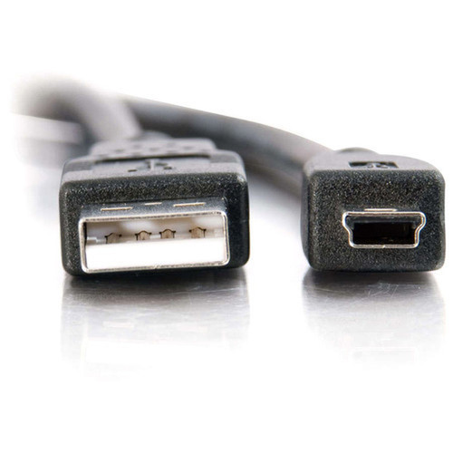 C2G USB Cable - Type A Male - Mini Type B Male USB - 1m - Black 27329