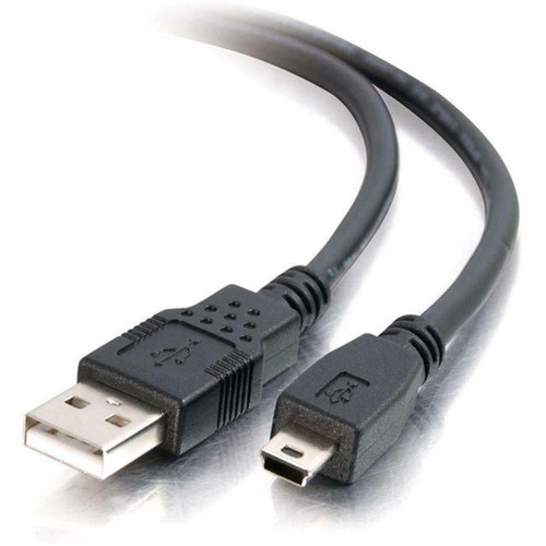 C2G USB Cable - Type A Male - Mini Type B Male USB - 1m - Black 27329