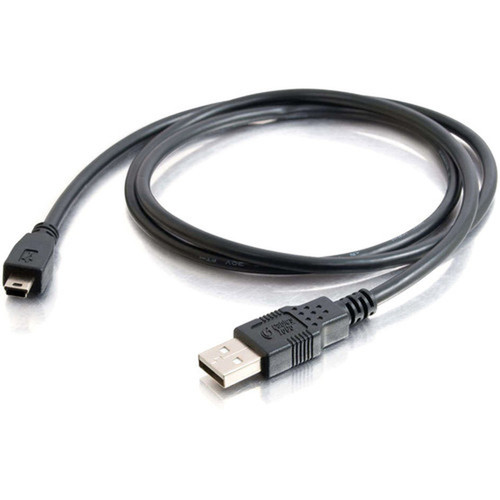 C2G USB Cable - Type A Male - Mini Type B Male USB - 1m - Black 27329