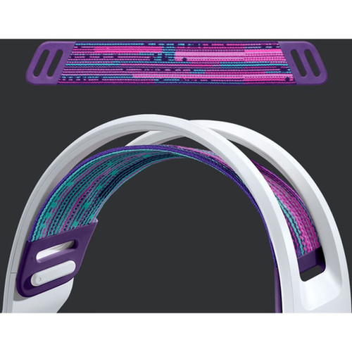 Logitech G733 Lightspeed Wireless RGB Gaming Headset - Stereo - Wireless - 656 ft - 5 Kilo Ohm - 20 Hz - 20 kHz - Over-the-head - - - 981-000882