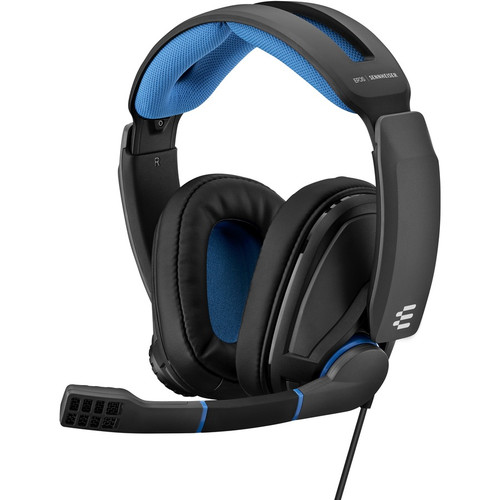 EPOS | SENNHEISER GSP 300 Gaming Headset - Stereo - Mini-phone (3.5mm) - Wired - Over-the-head - Binaural - Circumaural - Noise - Blue (Fleet Network)
