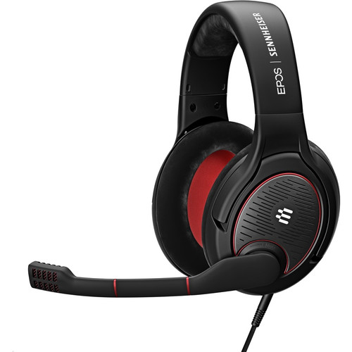 EPOS | SENNHEISER GAME ONE Black Gaming Headset - Stereo - Mini-phone (3.5mm) - Wired - Over-the-head - Binaural - Circumaural - Noise (Fleet Network)