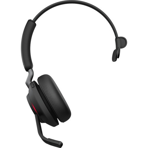 Jabra Evolve2 65 Headset - Mono - USB Type C - Wireless - Bluetooth - Over-the-head - Monaural - Supra-aural - Black 26599-889-899