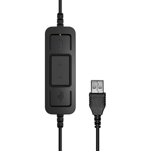 EPOS  SENNHEISER IMPACT SC 30 USB ML - Mono - USB - Wired - 60 Hz - 16 kHz - On-ear - Monaural - 69 ft Cable - Noise Cancelling - 1000550