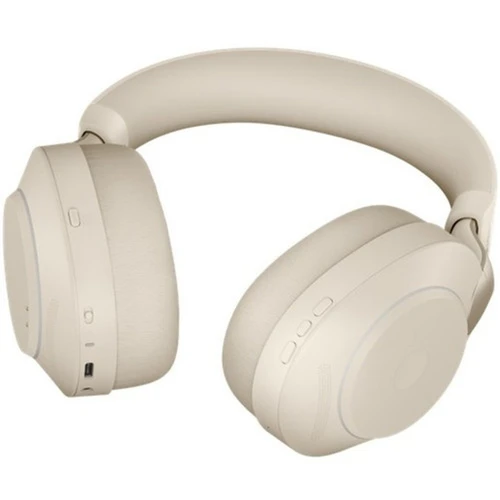 Jabra Evolve2 85 Headset - Stereo - Wireless - Bluetooth - Over-the-head - Binaural - Supra-aural - Beige 28599-999-998