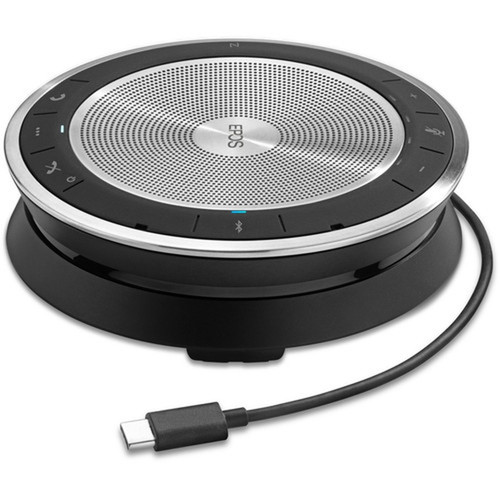 EPOS EXPAND SP 30 Speakerphone - USB - Microphone - Battery - Black Silver 1000223