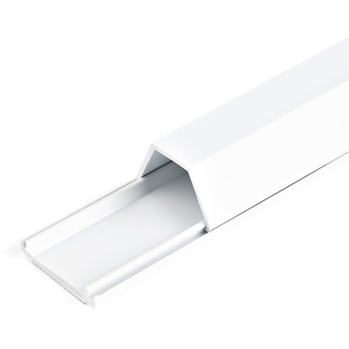 StarTechcom 6 ft 2 Piece Cable Raceway Duct - White - Cable raceway - 6 ft - white TC6W2