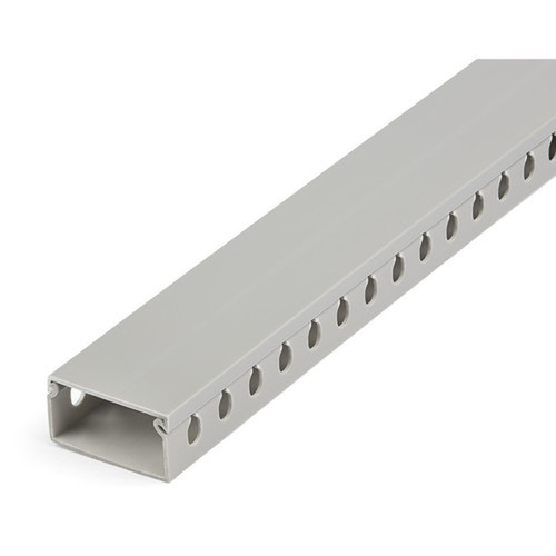 StarTechcom Cable Management Raceway with Cover 250mmW x 125mmH 65ft2m length 388mm Slots Wall Wire Duct UL Listed - CBMWD5025