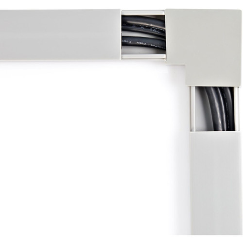 StarTechcom 20 Cable Raceway L Connectors for CBMWD3816 - 90 Degree Flat L Type - Lateral Elbow - Cable Management Accessories - UL - CBMWD3816L