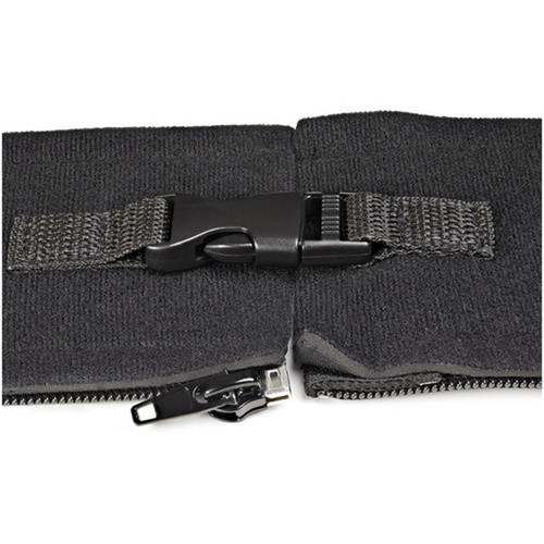StarTechcom 40 Neoprene Cable Management Sleeve with ZipperBuckle ComputerPC Cord Cover Flexible Cable SleeceOrganizer Wrap - WKSTNCMZP