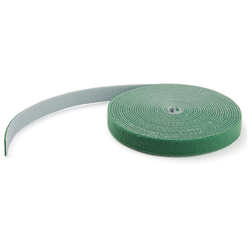 StarTech.com 100ft. Hook and Loop Roll - Green - Cable Management (HKLP100GN) - 100ft Bulk Roll of Green Hook and Loop Tape 3/4in wide (Fleet Network)