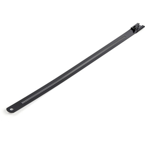 StarTechcom 922cm Metal Cable Ties 2-1455mm Bundle Dia 100lb45kg Tensile Strength Nylon Coated Stainless Steel Ties 50 - CBMMCT