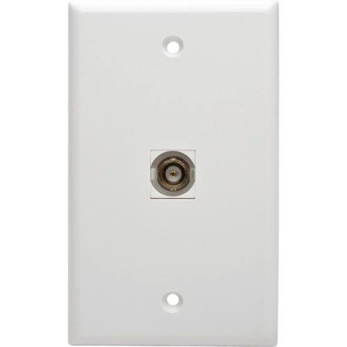 Tripp Lite BNC All-in-One KeystonePanel Mount Coupler FF 75 Ohms - 1 x BNC Female AudioVideo - 1 x BNC Female AudioVideo - - - A230-001-KP